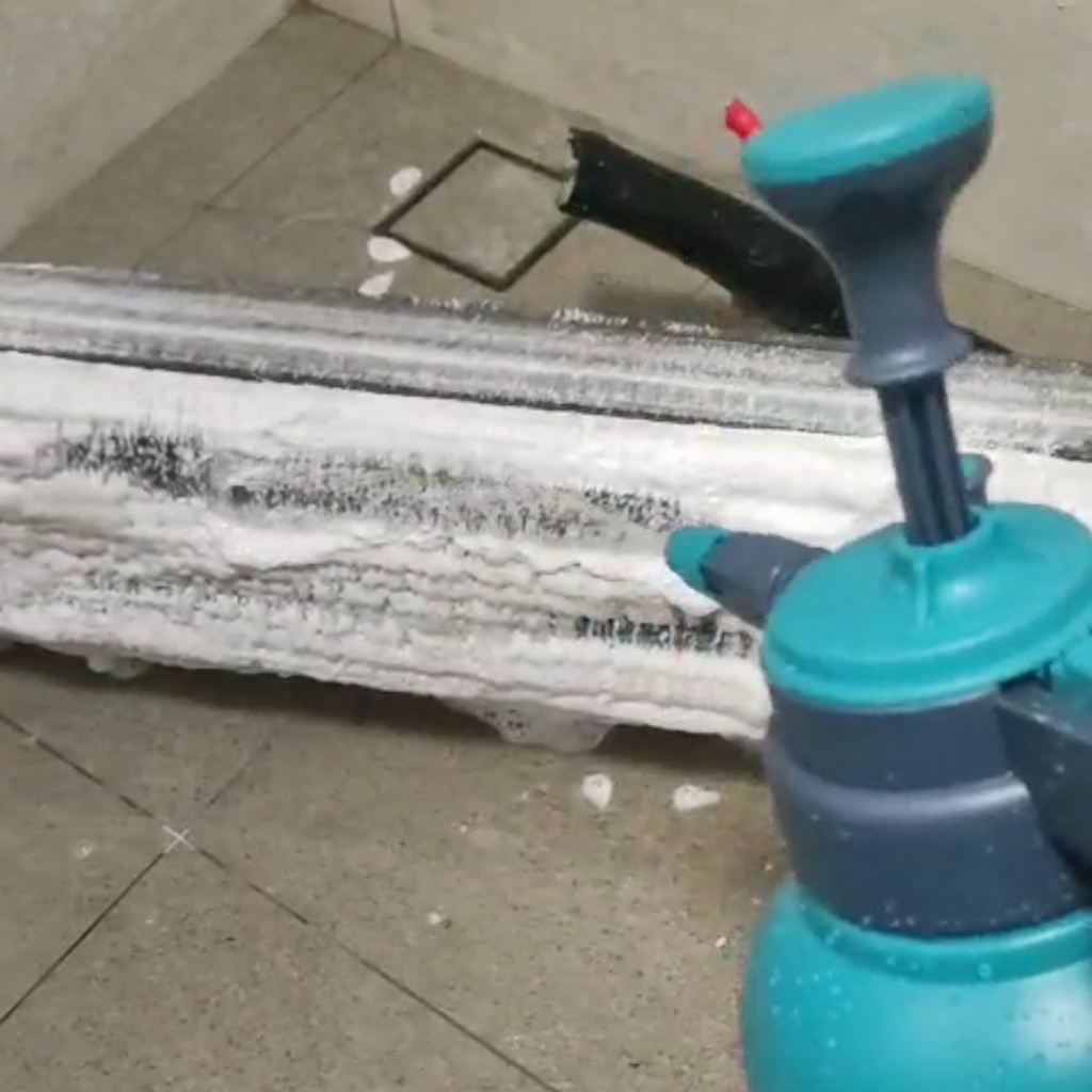 Apply our Industrial-Grade Cleaning Solution